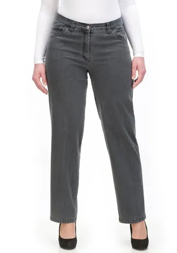 Slim Fit Jeans für Damen in Grau von KjBRAND