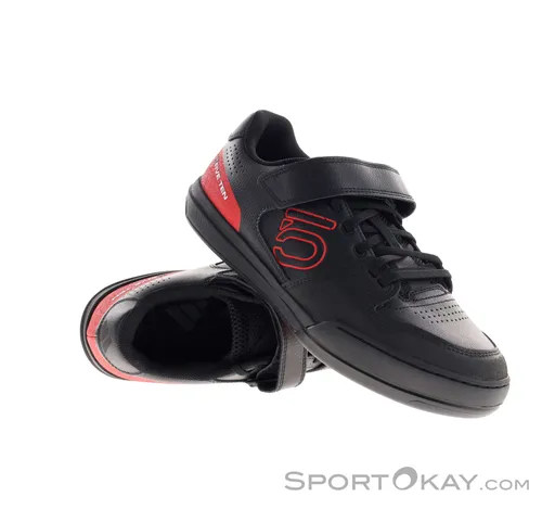 adidas Five Ten Hellcat Radschuhe Größe 44 - Schwarz - Fahrradschuhe mit strapazierfähigem Design, Clip-Kompatibilität und griffiger Stealth-Gummisohle für optimalen Halt und Kontrolle beim Mountainbiking.