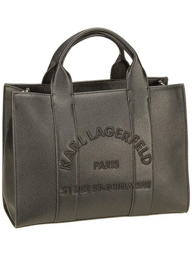 Karl Lagerfeld K/Rue St Guillaume Medium Handtasche - Damen Schwarz - Elegante Handtasche aus hochwertigem Lederimitat, ideal für jeden Anlass. Stilvoll und praktisch, perfekt für moderne Frauen.