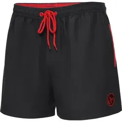 Ladeheid Badeshorts Herren Badehose Boardshorts Beachshorts Schwimmhose LA40-199 schwarz M