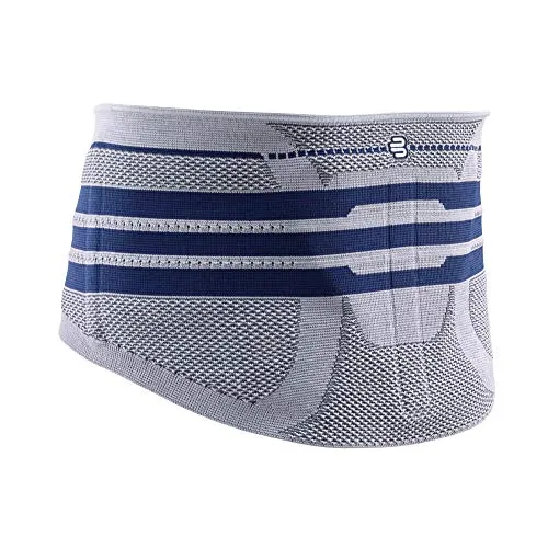 BAUERFEIND Rückenbandage LumboTrain - Medizinische Verbrauchsmaterialien für den Rücken – Unterstützt die Lendenwirbelsäule mit anatomischer Rückenpelotte und 26 Massagenoppen zur Schmerzreduktion und Aktivierung der Rückenmuskulatur.