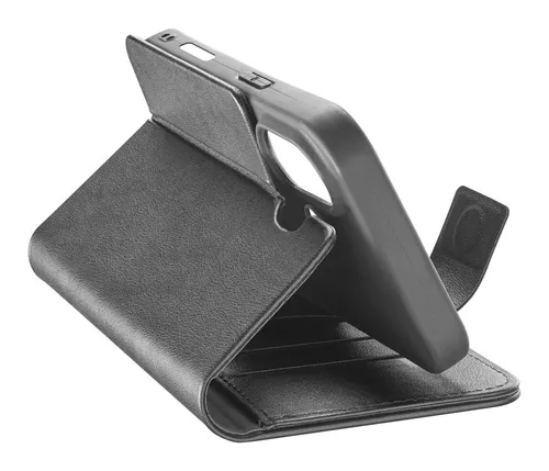 Cellularline Book Agenda 2 Case für Apple iPhone 16 - Taschen & Schutzhüllen mit robustem Kunstleder, integriertem Ständer und RFID-Schutz für optimalen Schutz und Funktionalität.