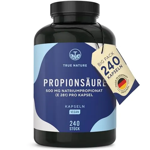 TRUE NATURE Natriumpropionat 240 Kapseln