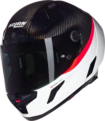 NOLAN HELMET X-804 RS D.O.C. 346 M, Carbon/White - Motorradhelm mit UN/ECE 22-06 Zulassung, bietet optimalen Schutz und modernes Design aus Carbon für anspruchsvolle Fahrer.