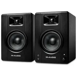 M-Audio BX4 - Aktive 120-Watt Desktop-Computerlautsprecher, ideal für Gaming, Musikproduktion und Live-Streaming mit hochwertigem Studiomonitor-Sound