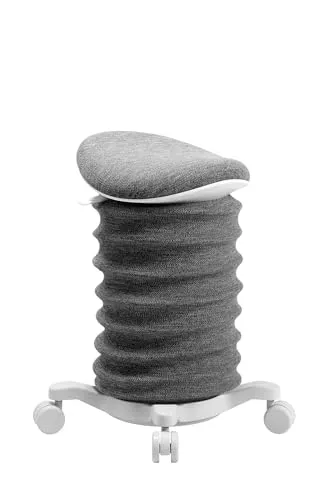 TOPSTAR Sitness 4D - Ergonomischer Sitzhocker mit Rollen - Bürostühle mit patentierter 4D-Technologie für dynamisches Sitzen, das den Rücken stärkt und Bandscheiben entlastet. Höhenverstellbar für maximalen Komfort im Büro oder Home-Office.
