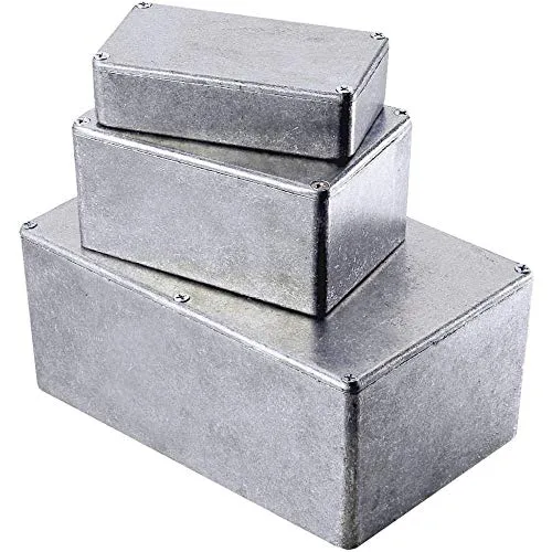 Hammond Electronics Universal-Gehäuse 1590H Aluminiumdruckguss 52,5 x 38 x 31 cm, 1 Stück