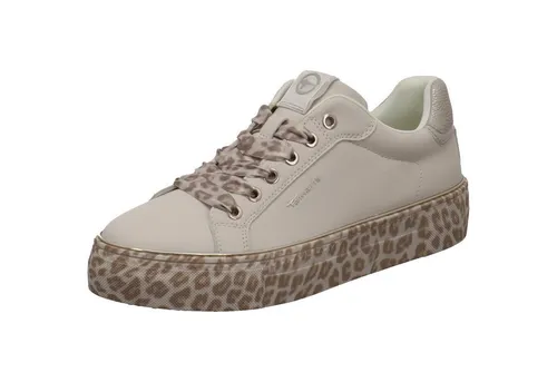 Tamaris Damen Sneaker Low, braun, 42 EU - Modischer Damen Sneaker mit 3,5 cm Absatzhöhe. Der vegane Schuh bietet vielseitige Kombinationsmöglichkeiten für Job und Freizeit. Hochwertige Markenqualität von Tamaris für einen individuellen Look.