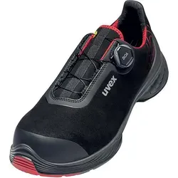 uvex 1 G2 6840241 ESD Sicherheitsstiefel S3, Schuhgröße 41, Rot-Schwarz