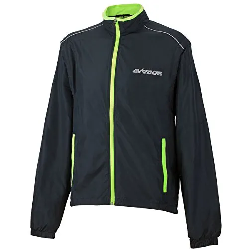 Airtracks Fahrradjacke Herren - Multifunktionale Fahrradweste mit abnehmbaren Ärmeln - Jacken - Diese extrem leichte, atmungsaktive und winddichte Radjacke verwandelt sich mühelos in eine Weste. Mit reflektierenden Elementen für bessere Sichtbarkeit und praktischen Taschen für mehr Stauraum.