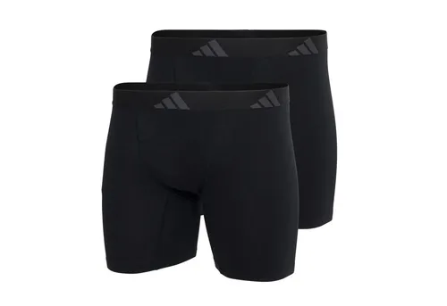 adidas Sportswear Boxer Active Flex Cotton Ergonomic (2er Pack) - Bequeme und atmungsaktive Unterwäsche - Ergonomische Boxershorts aus dehnbarer Baumwolle, ideal für den täglichen Gebrauch. Mit belüftetem Netzeinsatz für optimale Atmungsaktivität und einem komfortablen Sitz, der den ganzen Tag hält.