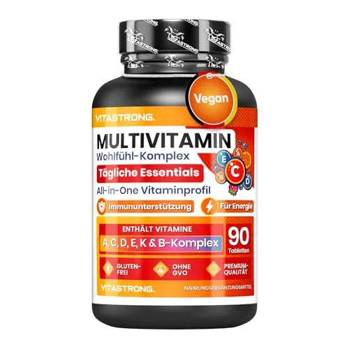 Multivitamin Tabletten Hochdosiert von Vitastrong von Vitastrong.