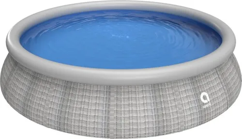 Avenli Prompt Set Pool 450 cm - Runder aufblasbarer Pool mit 8.652 L Volumen, selbstaufbauend in 10 Minuten – ideal für Familien-Sommertage im Garten!