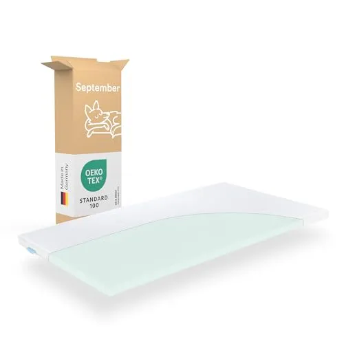 September Komfortschaum Topper 110 x 220 x 6 cm von September