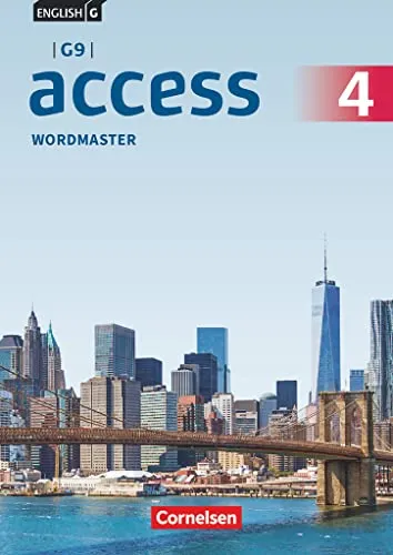 Access - G9 - Ausgabe 2019 - Band 4: 8. Schuljahr: Wordmaster mit Lösungen - Vokabelübungsheft