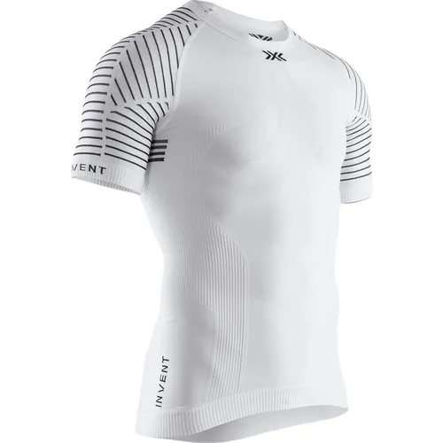 X-BIONIC Herren Shirt INVENT 4.0 LT SHIRT SH SL MEN in weiß von X-Bionic