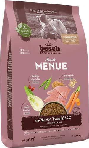 Bosch HPC Menue Junior mit Tierwohl-Pute 12 kg von Bosch