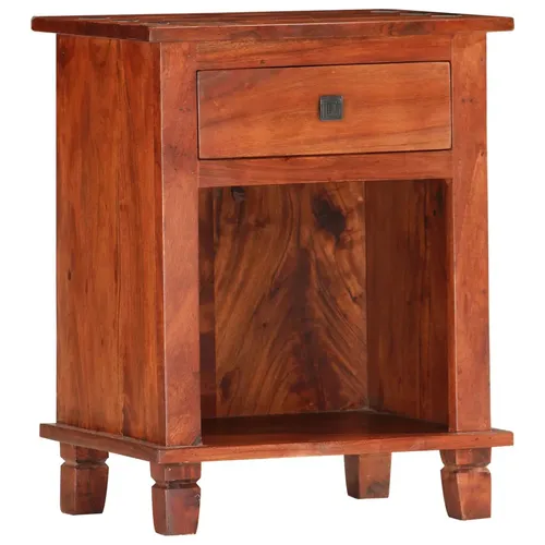 Nachttisch 40 x 30 x 50 cm Massivholz Akazie