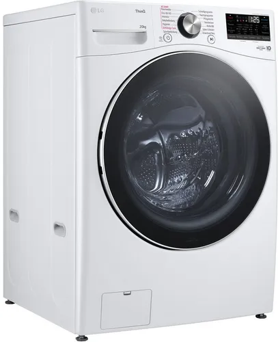 LG F0WVT202 Big Capacity Waschmaschine - Waschmaschine mit 20 kg Fassungsvermögen und 1000 U/Min, ideal für große Haushalte und energieeffizient in der Klasse B.