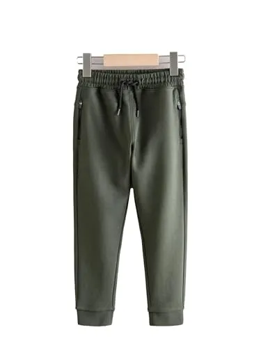 NEXT Jungen Schmale Sport-Jogginghose Khaki Grün 116