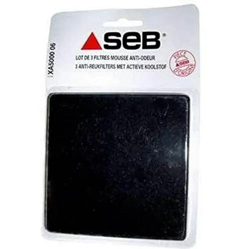 Seb XA500006 Fettfilter für Fritteusen Maxi Fry, 3 Stück