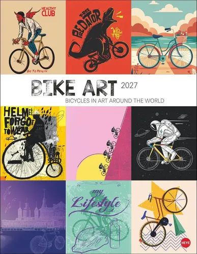 Bike Art Posterkalender 2027 | Kalender | Deutsch | 14 S. | 2027 | Heye