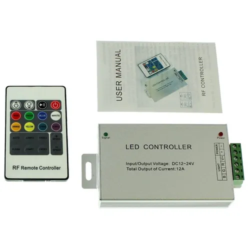 RGB LED RF 20Key Controller 12...24V 144W 4-Pin; RGB