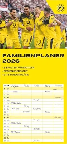 BVB Familienplaner 2026 von Heye