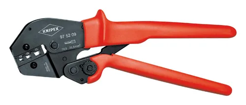 Knipex Crimpzange (250 mm) (97 52 09) - Präzise Crimpverbindungen, ideal für professionelle Anwendungen in der Elektrotechnik