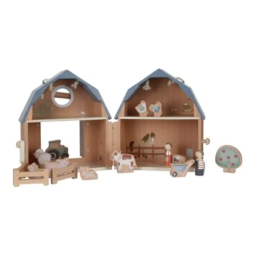 Little Dutch 7152 FSC Holz Puppenhaus Bauernhaus von Little Dutch