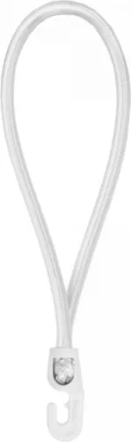 Spanngummi mit Haken in Weiß 40 cm in weiß von Bradas