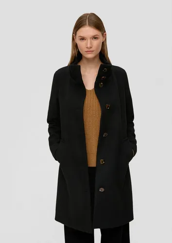 s.Oliver Twillmantel mit Stehkragen schwarz 34 von s.Oliver