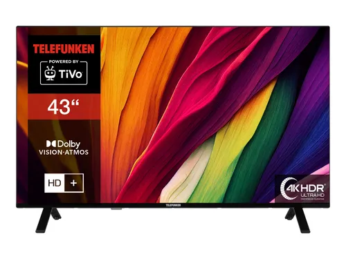 Telefunken 43 Zoll Smart TV XU43TO750S von Telefunken