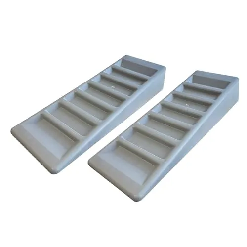 OLPRO Outdoor Leisure Products Nivellierrampen für Wohnwagen, Wohnmobile, Wohnmobile, Autos, 2 Stück, maximale Belastung 3000 kg