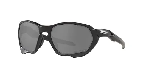 Oakley Plazma OO9019 06 - Sportsonnenbrille in Matte Schwarz - Sportbrillen mit UV-Schutz und leichtem Design für optimalen Tragekomfort beim Sport.