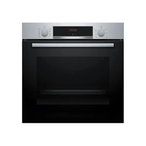Bosch HBA534BS3F Backofen - Energieeffizienzklasse A+, Unterbau-Design für platzsparende Installation und moderne Küchenausstattung.