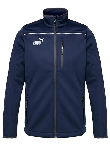 PUMA Workwear Jacke Herren aus Drei-Lagen-Softshellgewebe von PUMA