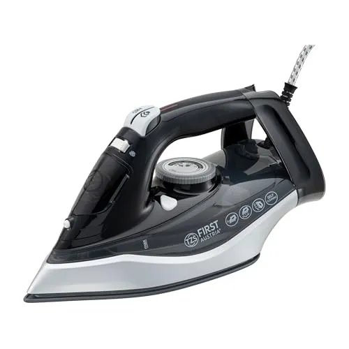 TZS First Austria Dampfbügeleisen 2290-2720W in schwarz von TZS First Austria