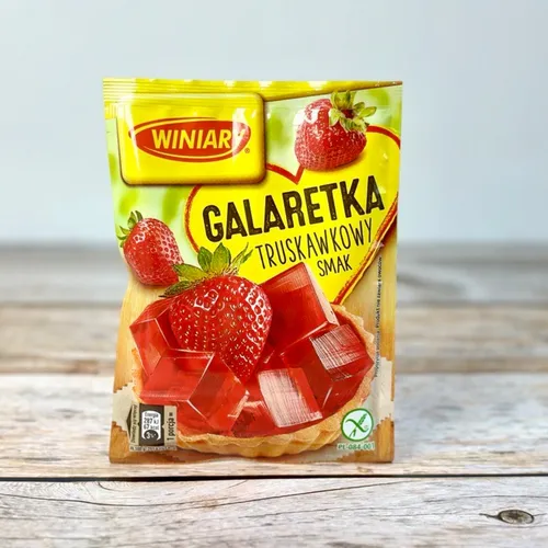  71g - Winiary 18,43€/1kg) Galaretka truskawkowa (Götterspeise Erdbeere
