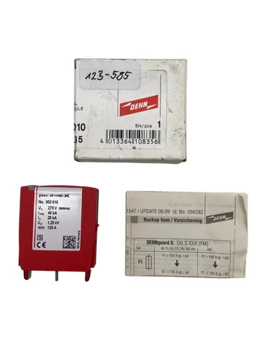 Dehnguard DG MOD 275 Überspannungsschutzmodul - Schutzmodul für DEHNguard, Typ 2 nach EN 61643-11. Schützt Ihre Elektrogeräte vor Überspannungen mit einem Nennableitstoßstrom von 20 kA.