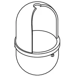 HEWI Ersatz-WC-Bürstenbehälter von HEWI