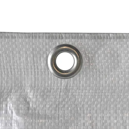 Gerüstplane in verschiedenen Größen 150g/m² Weiss (1,10 x 10 m)