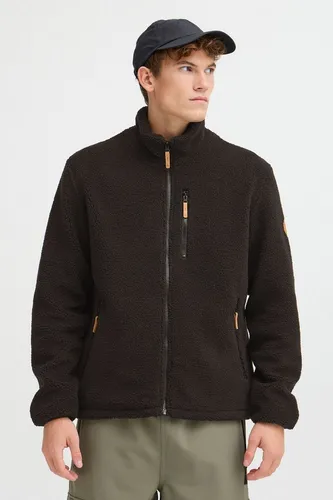 North Bend Fellimitatjacke NBSam M Moderne Fleecejacke mit Reißverschlusstaschen