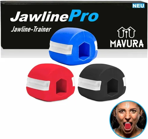 JawlinePro Kiefertrainer Gesichtsstraffer Gesichtsmuskeltrainer Kiefer Trainer - Stufe 1