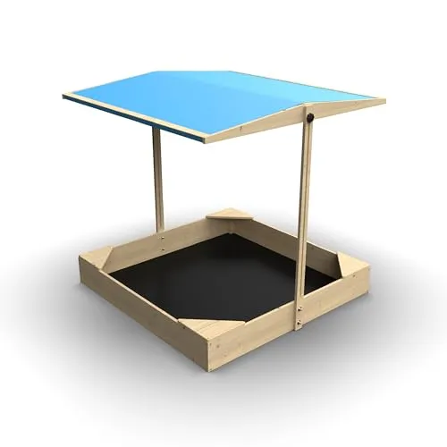 TP Toys Holz Sandkasten Kinderspielboot AHOY - Sandkasten im Design eines Spielboots, ideal für kreative Seefahrer-Abenteuer im Freien, aus nachhaltigem Holz gefertigt.