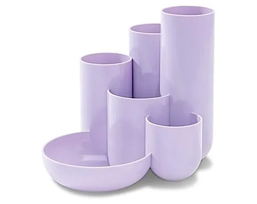 HAN Schreibtischköcher CAMPUS mit 5 Röhren und 1 Kleinteile-Schale, pastell ...