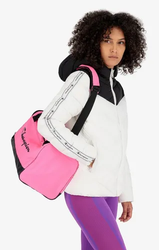 Champion Steppjacke - Leichte wattierte Kapuzenjacke in Weiß für Damen, Größe S - Moderne, wattierte Kapuzenjacke mit durchgehendem Reißverschluss und praktischen Reißverschlusstaschen. Ideal für den Alltag und modisch kombinierbar. Erhältlich in den Größen S-XL.