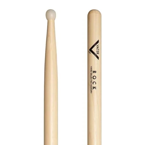 Vater Drumsticks VHRN - Rock American Hickory Serie - Lauf-Nylonspitze