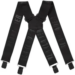 Blakläder Hosenträger 4009 - Schwarz, Einheitsgröße - Robuste Hosenträger in Einheitsgröße mit starken Bändern und nickelfreien Metallclips. Ideal für optimalen Halt und Komfort, perfekt für den täglichen Gebrauch.