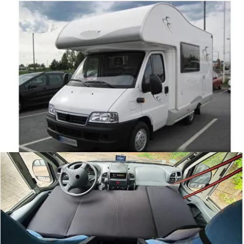 BREMER SITZBEZÜGE Camper-Bett Kinderbett - Wohnmobilbett für Citroen Jumper, FIAT Ducato, Peugeot Boxer, klappbare Schlafauflage aus hochwertigem Kaltschaum, ideal für Camping und Übernachtungen, leicht zu reinigen und Made in Germany.